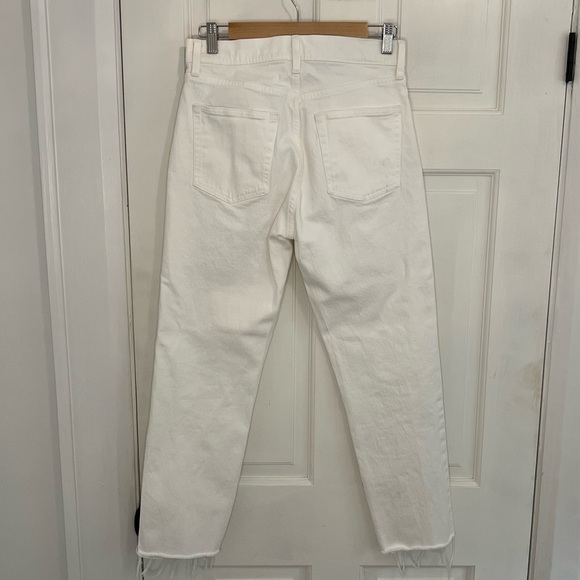 Gap High Rise Cheeky Straight Jeans with Raw hem - Picture 4 of 12